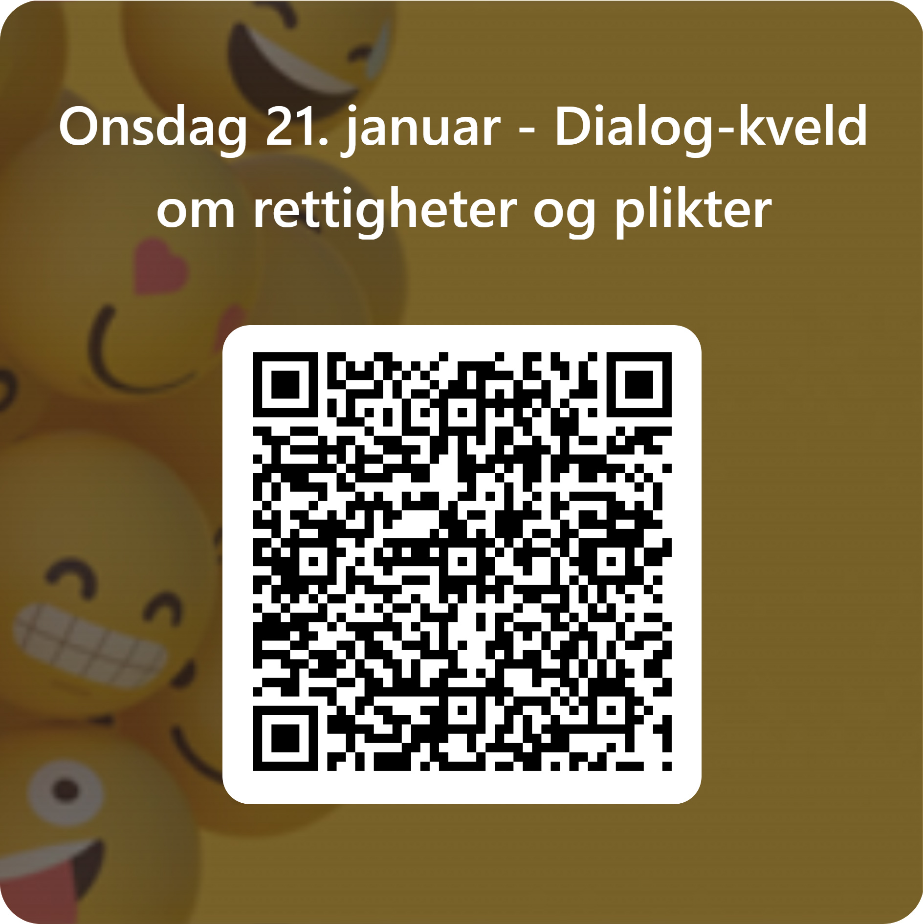 Dialogkonferanse - QR kode 21