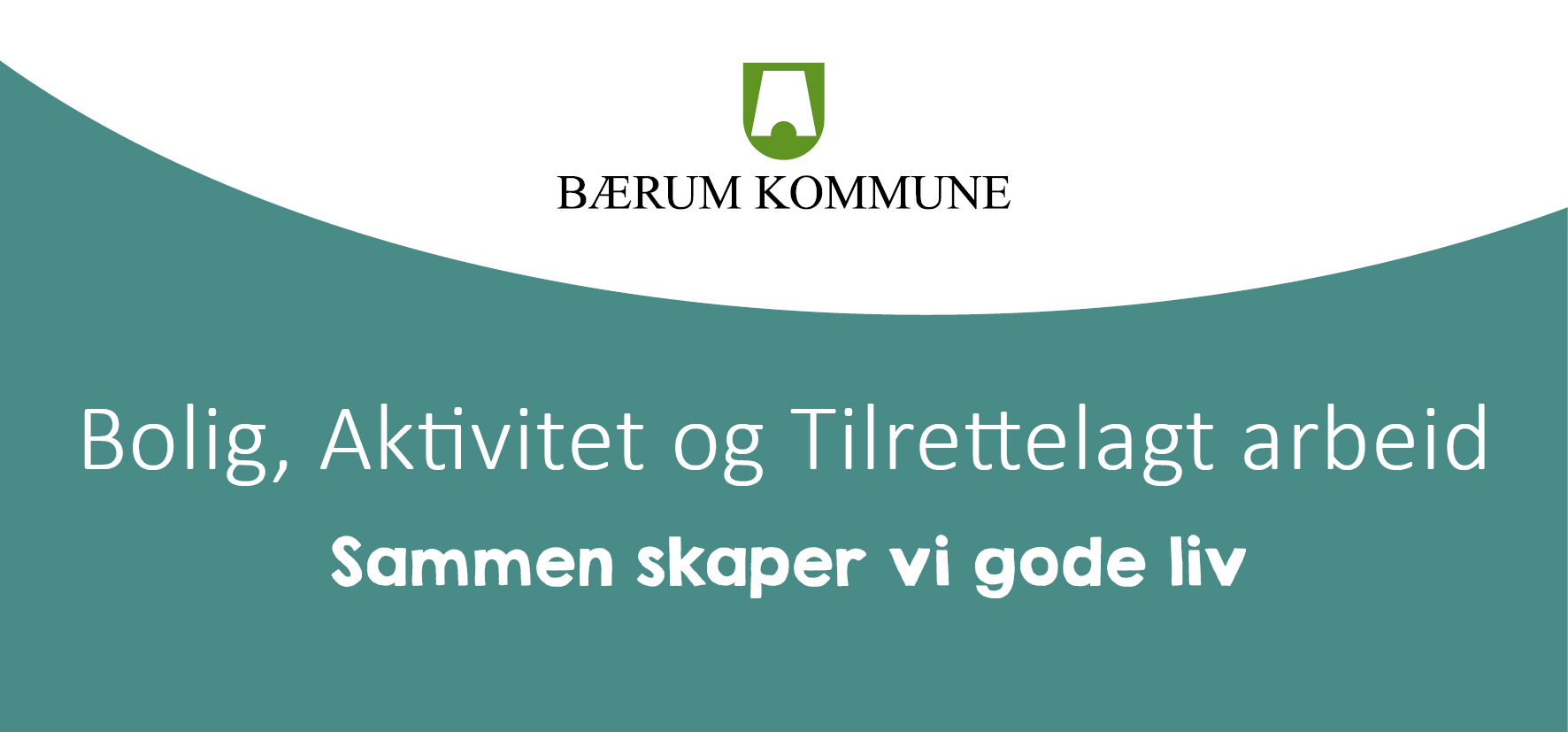 Boat banner med tekst og logo i