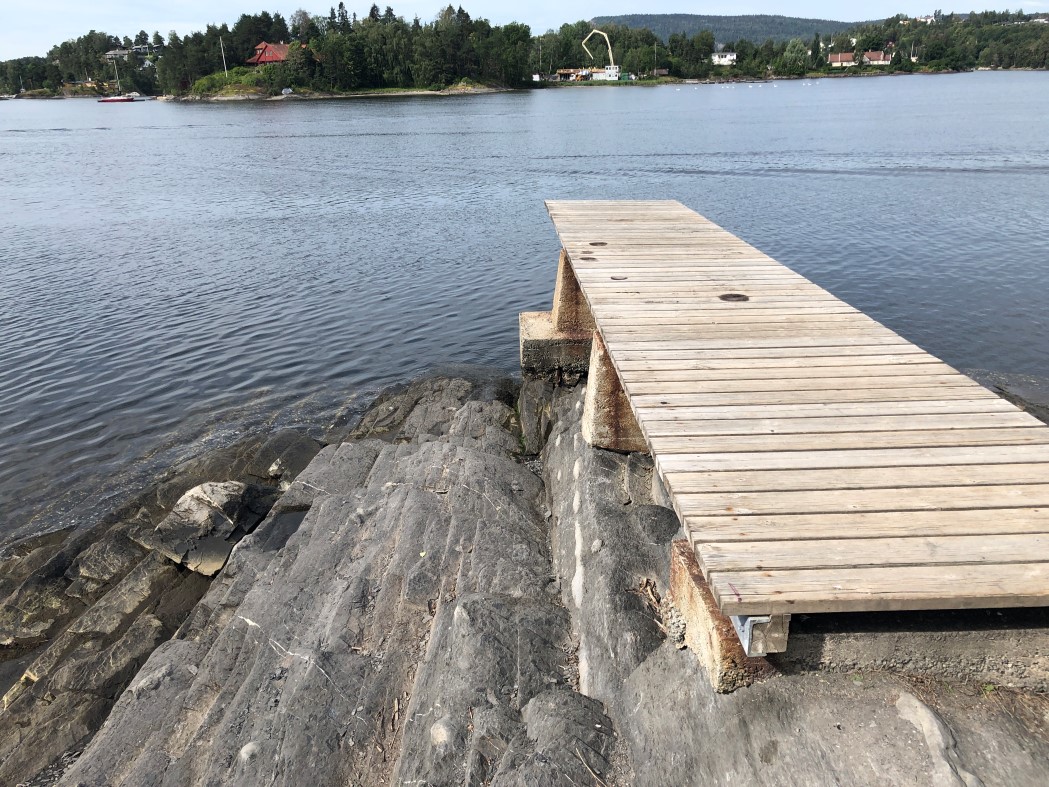 store badebukt Kalvøya