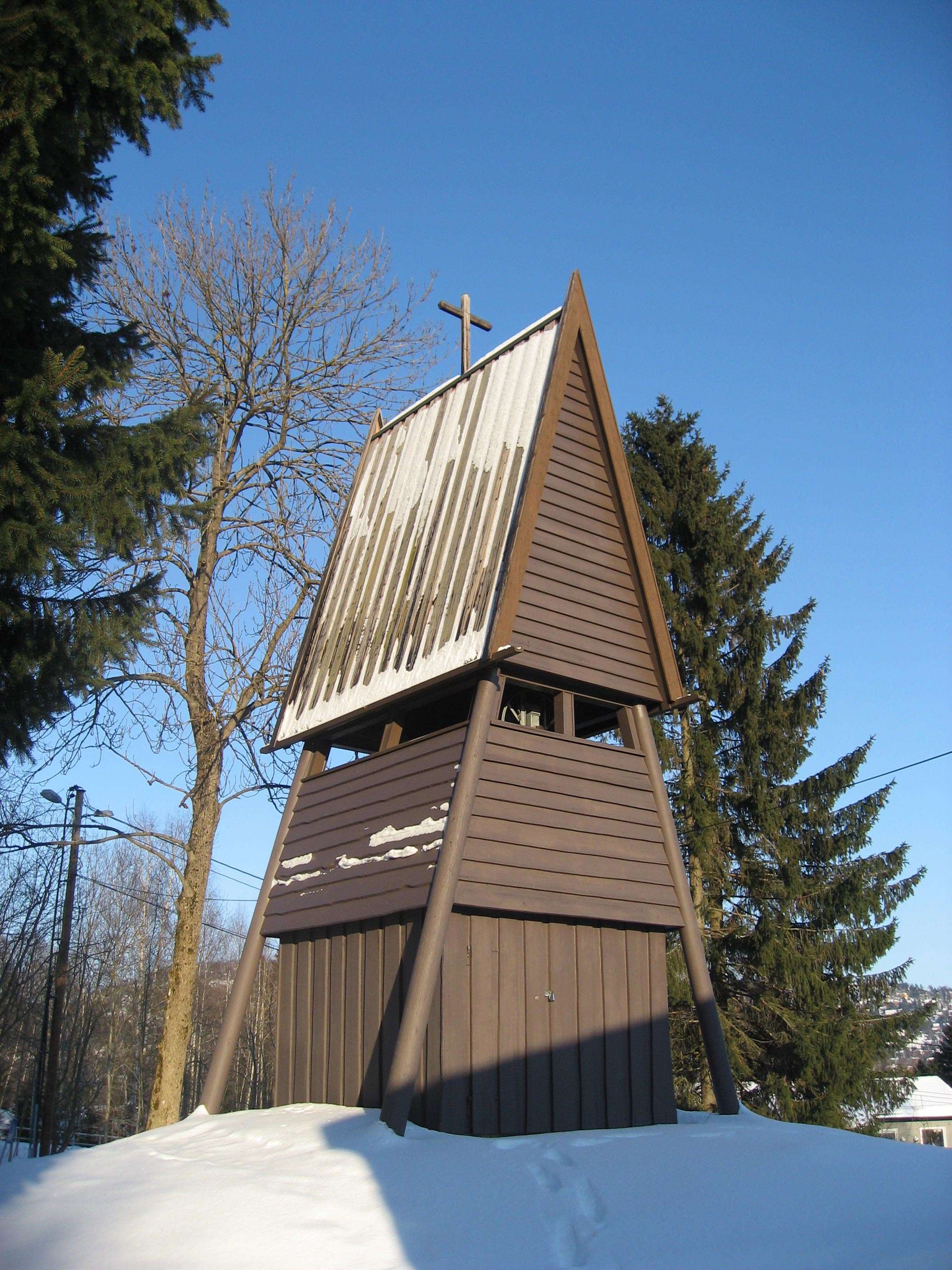 klokketårnet ved Grinilunden