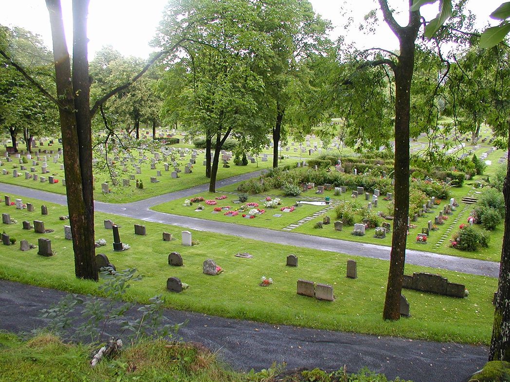 Haslum kirkegård