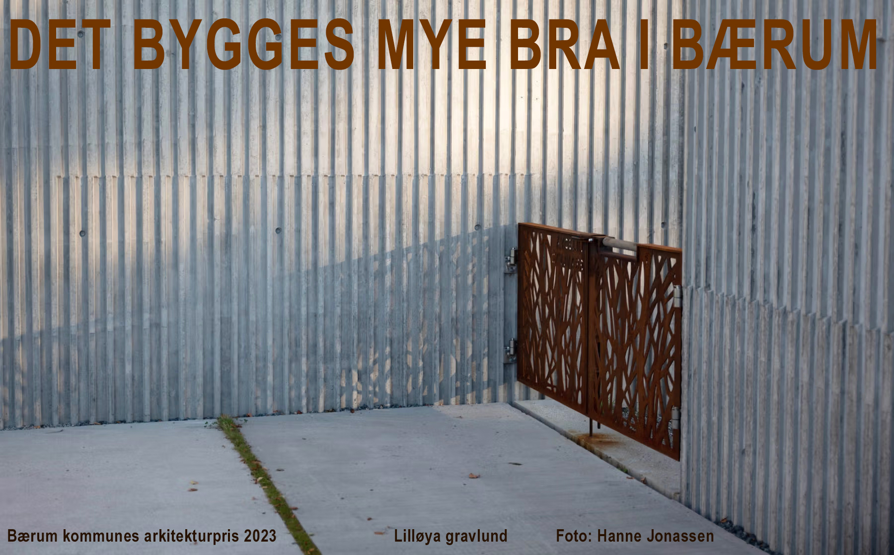 Det bygges mye bra i Bærum