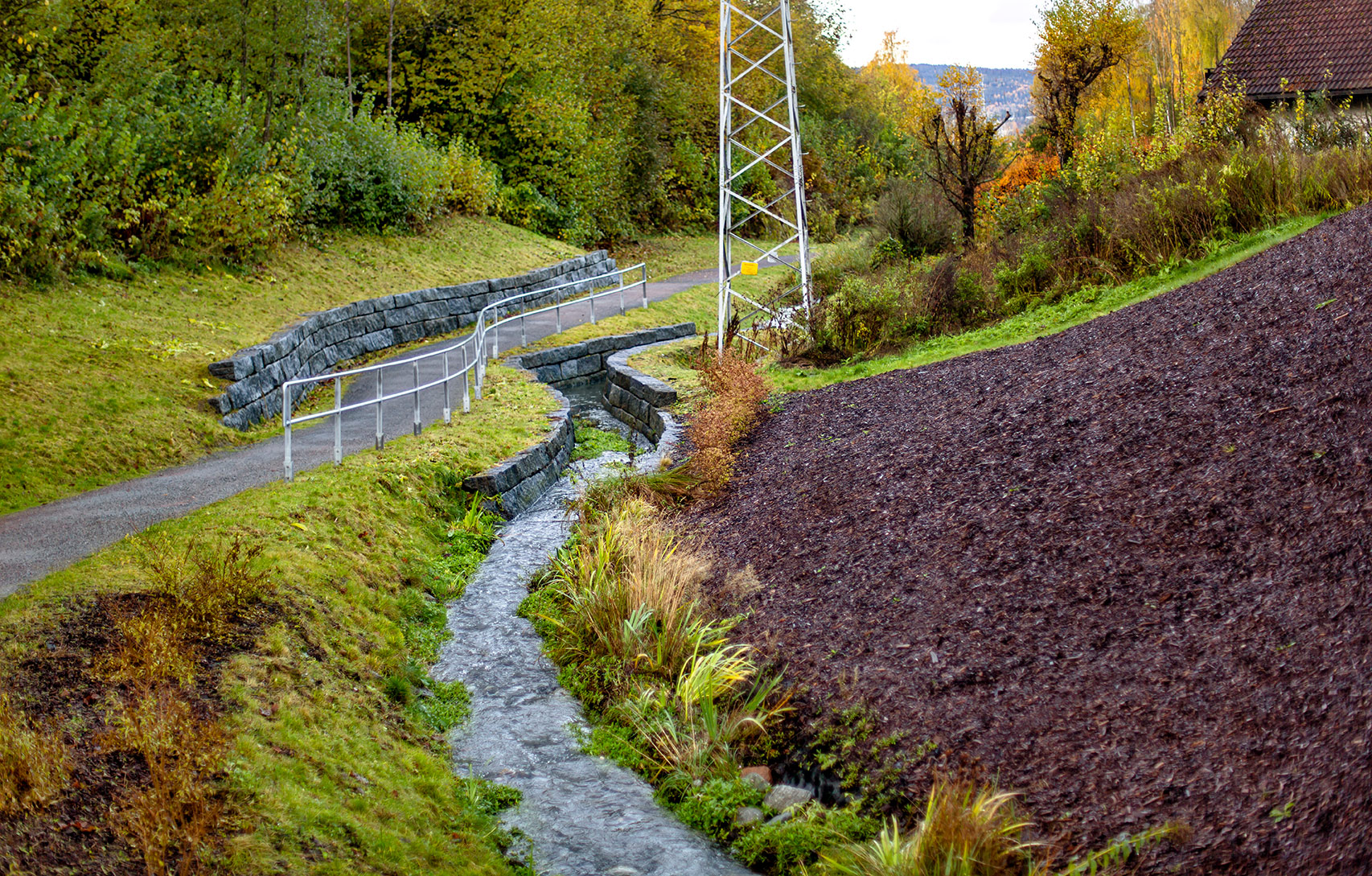 Solbergbekken i Sandvika