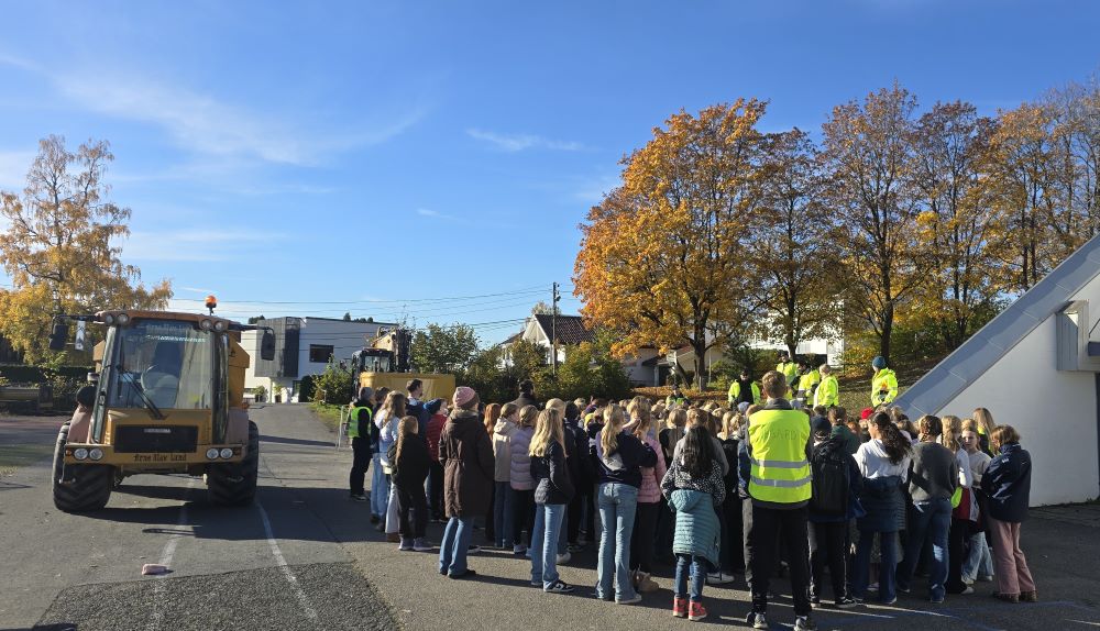 Trafikksikkerhetsdag på Grav skole