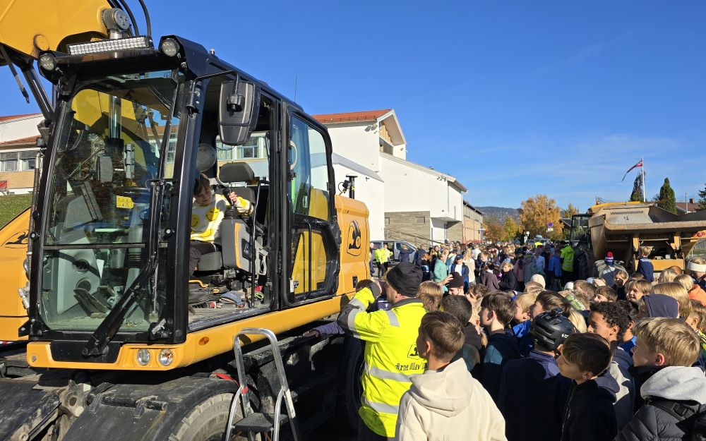 Trafikksikkerhetsdag på Grav skole