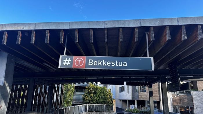 Bilde av Bekkestua tbanestasjon