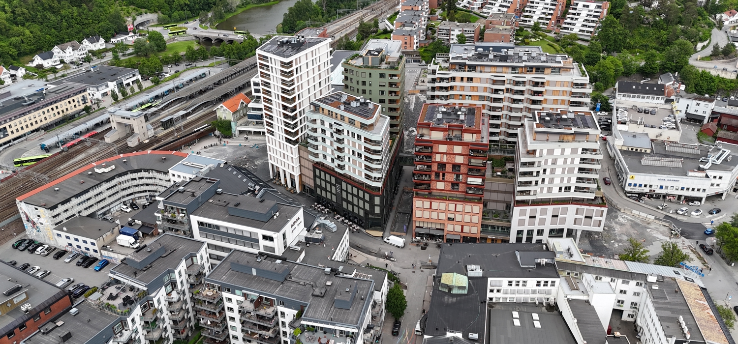 Sandvika oversiktskart